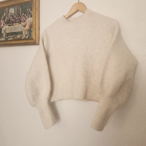 Knitworks Sweaters - chunky knit cropped mohair Sweater